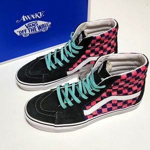 Men's VANS (Awake) Size 10 - Black/Pink - Brand New!